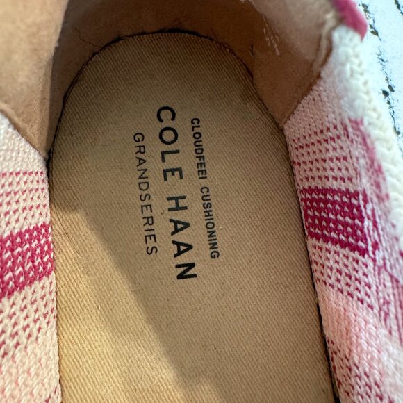Cole Haan Cloudfeel Stitchlite Espadrille Festival Fuschia Pink/White Size 11 - Picture 5 of 6